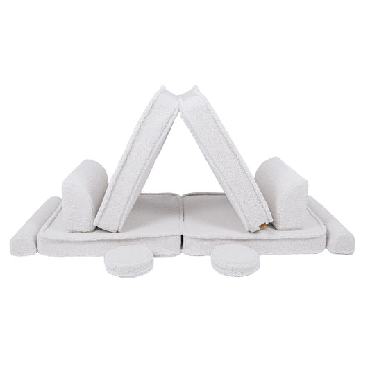 Large Modular Sofa for Kids - Premium Bearly White