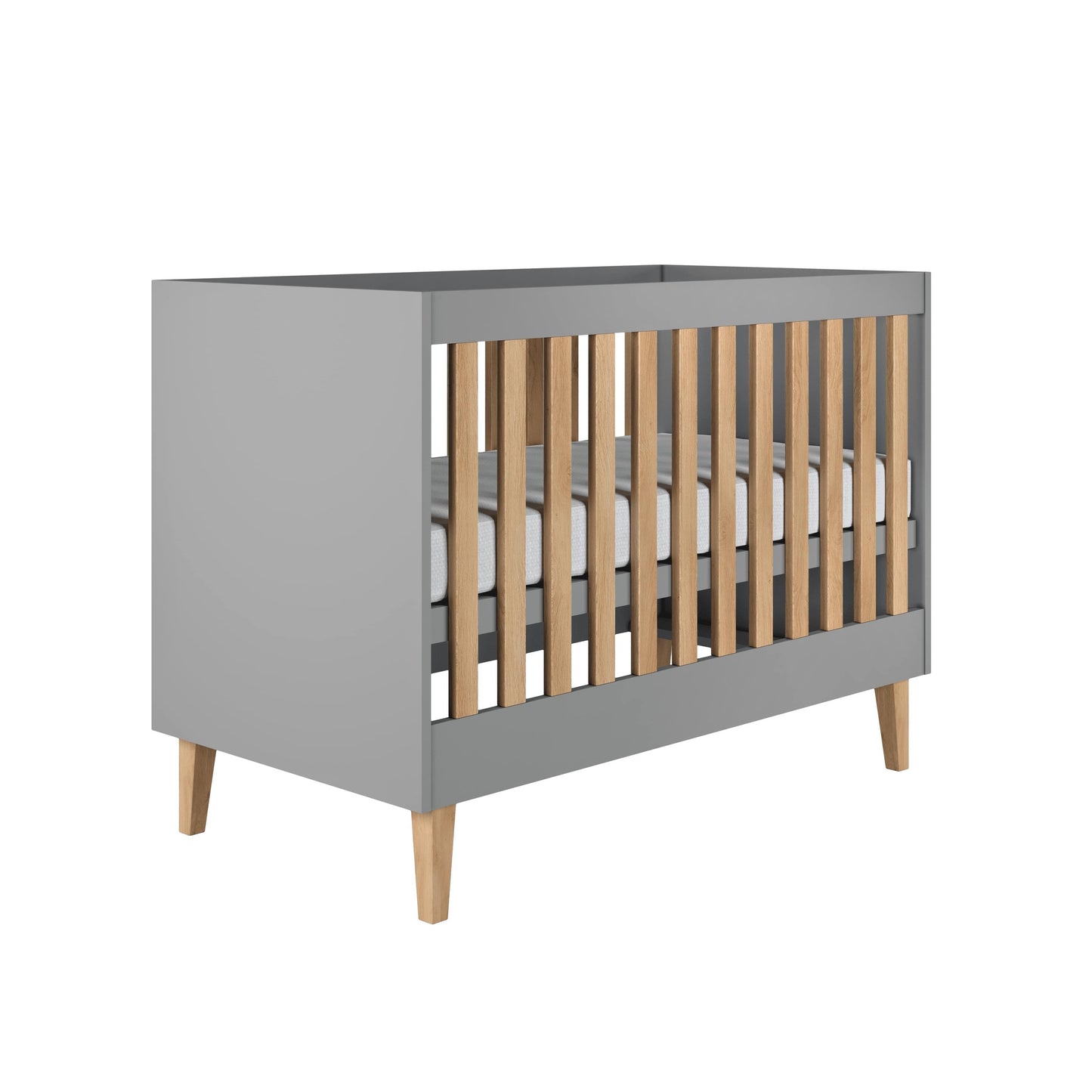 Baby Bed Kubi - Grey