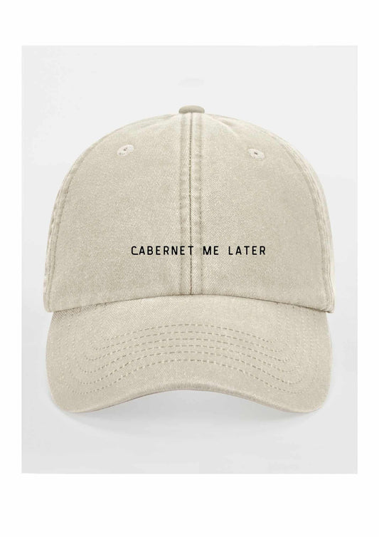Cabernet Me Later Cap Adult