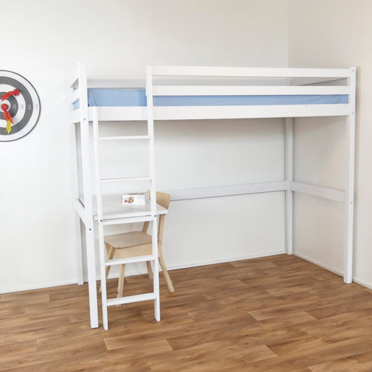 High Sleeper Bed With Desk