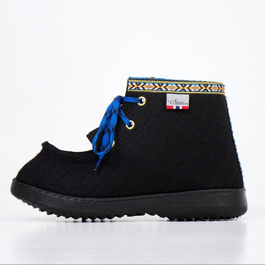 Nesna Lobben Felt Boots - Black