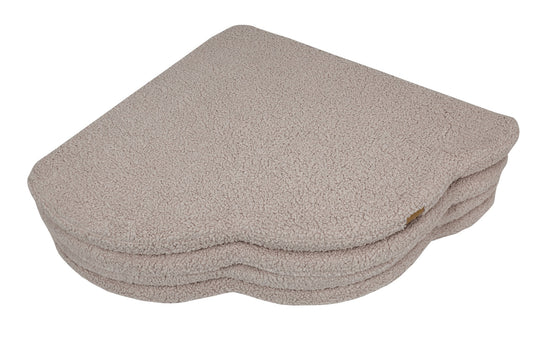 Play Mat for Kids - Cloud Shaped Bearly Light Grey