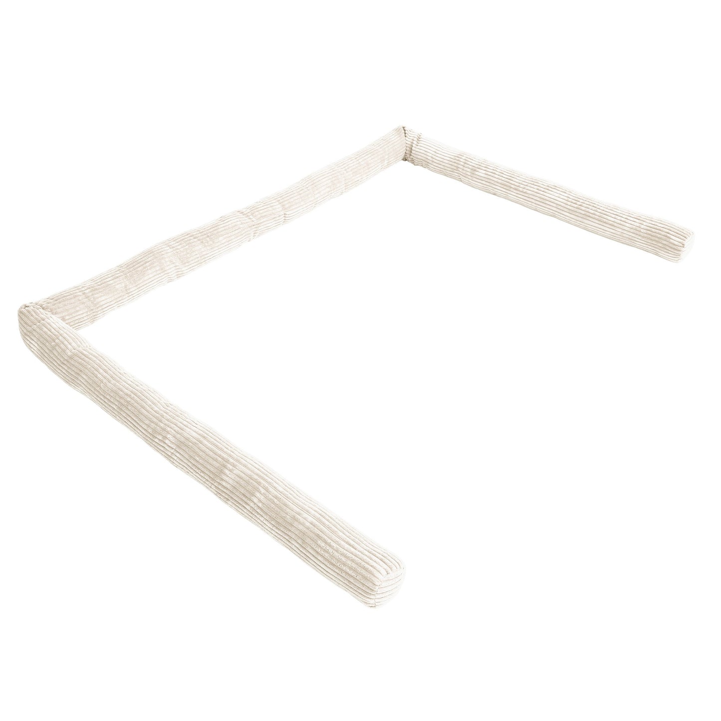 Protective Roll Bumper for Baby Crib – Powder Pink