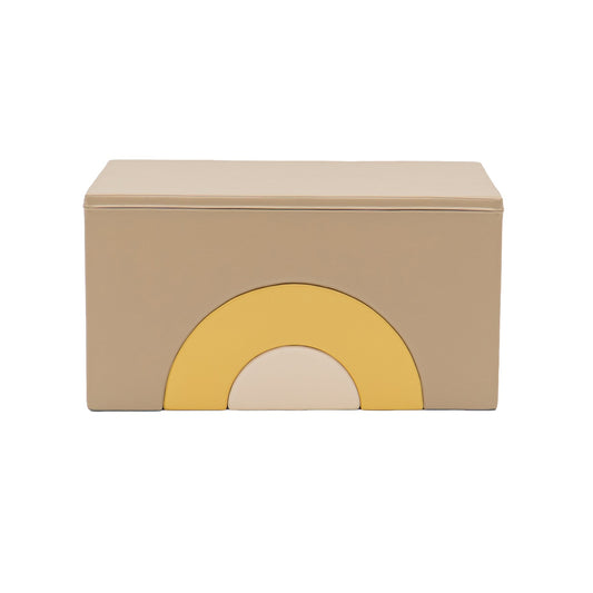 Rainbow Bridge Soft Play Set - Beige & Honey