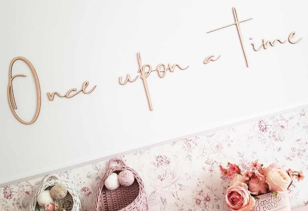 Wooden Wall Sign - Once Upon a Time