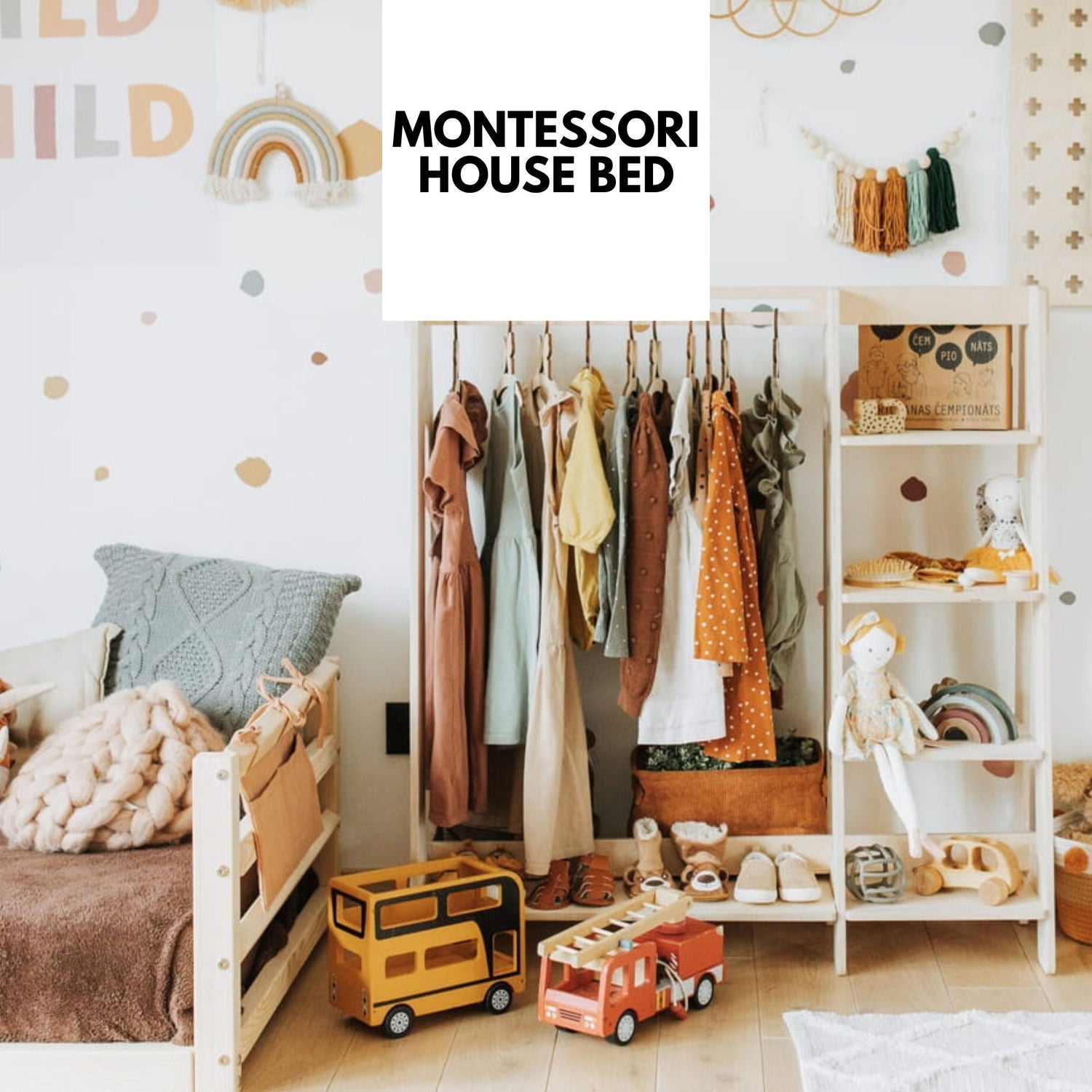 Montessori House Bed