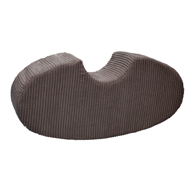 Bean Shape Foam Module - Velvet Brown - LoveStyle World