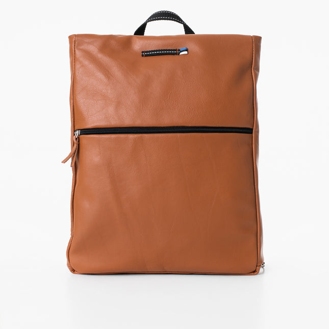 Barbara Leather Backpack - Peanut - LoveStyle World