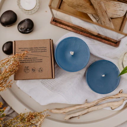 Hand-made Soy Wax Candle with Amber Scent