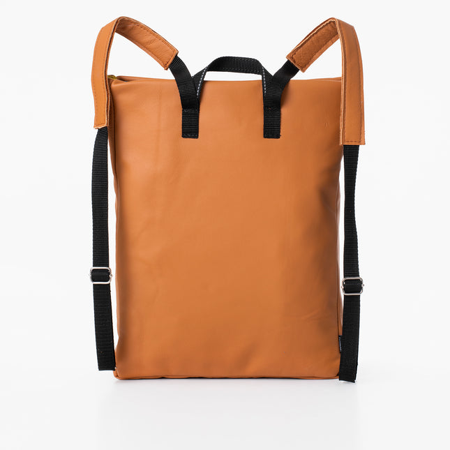 Barbara Leather Backpack - Calvados - LoveStyle World