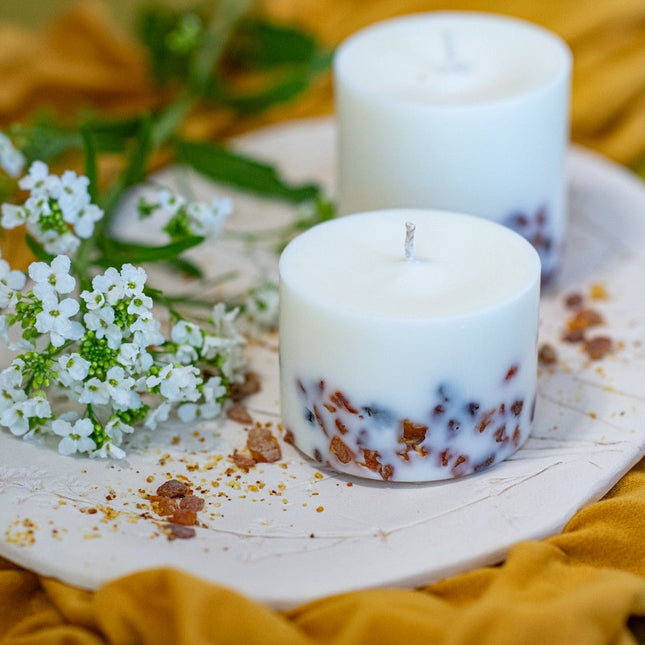 Hand-made Soy Wax Candle with Pine Scent - LoveStyle World