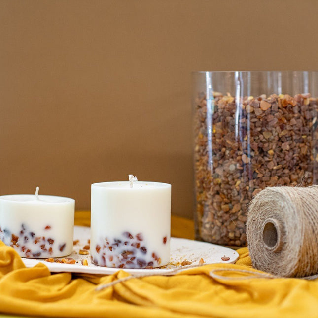 Hand-made Soy Wax Candle with Pine Scent - LoveStyle World