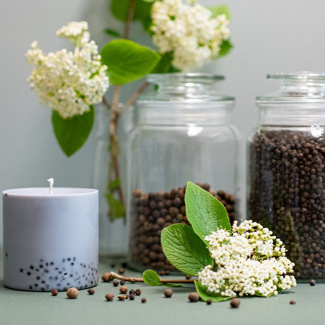 Hand-made Soy Wax Candle with Patchouli Scent - LoveStyle World