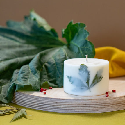Hand-made Soy Wax Candle with Clary Sage Scent
