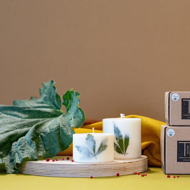 Hand-made Soy Wax Candle with Clary Sage Scent - LoveStyle World