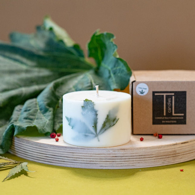 Hand-made Soy Wax Candle with Clary Sage Scent - LoveStyle World