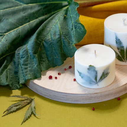 Hand-made Soy Wax Candle with Clary Sage Scent