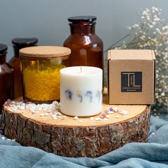 Hand-made Unscented Soy Wax Candle - LoveStyle World