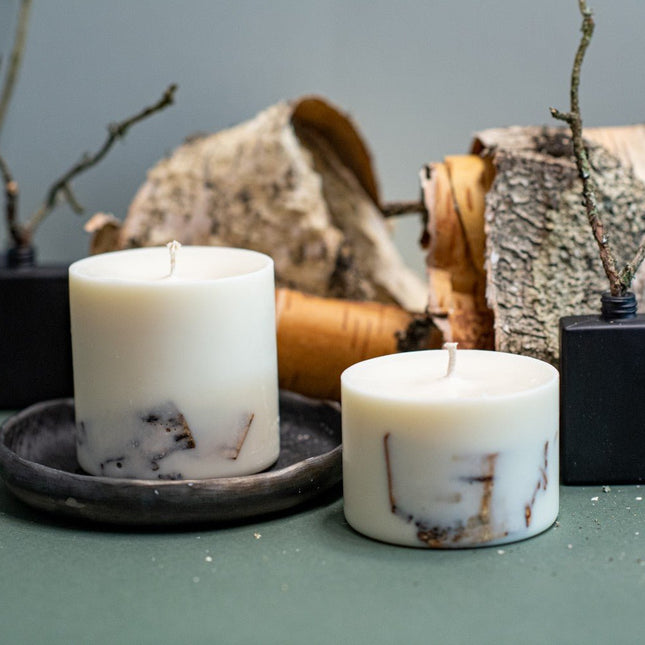 Hand-made Soy Wax Candle with Birch Scent - LoveStyle World