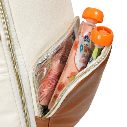 Small Diaper Backpack – Cappuccino