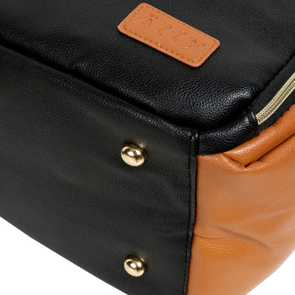 Large Diaper Backpack – Black Coffee