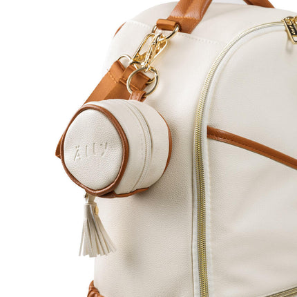 Pacifier Bag - White