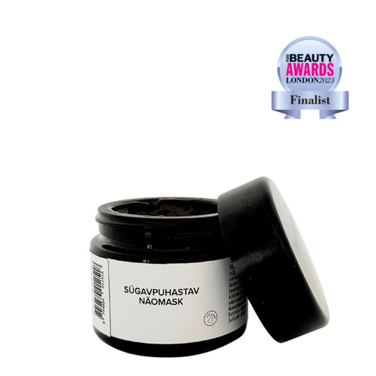 Deeply Cleansing Orange-Scented Face Mask with Black Garlic and Peat, 50ml