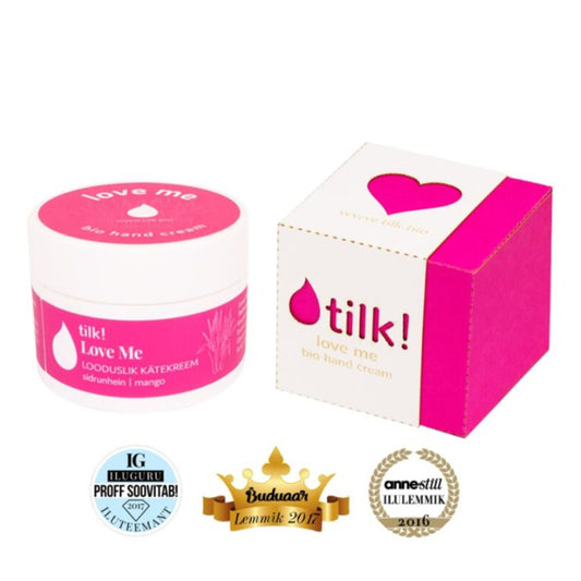 Love Me Moisturising Hand Cream with Mango and Lemongrass, 50ml