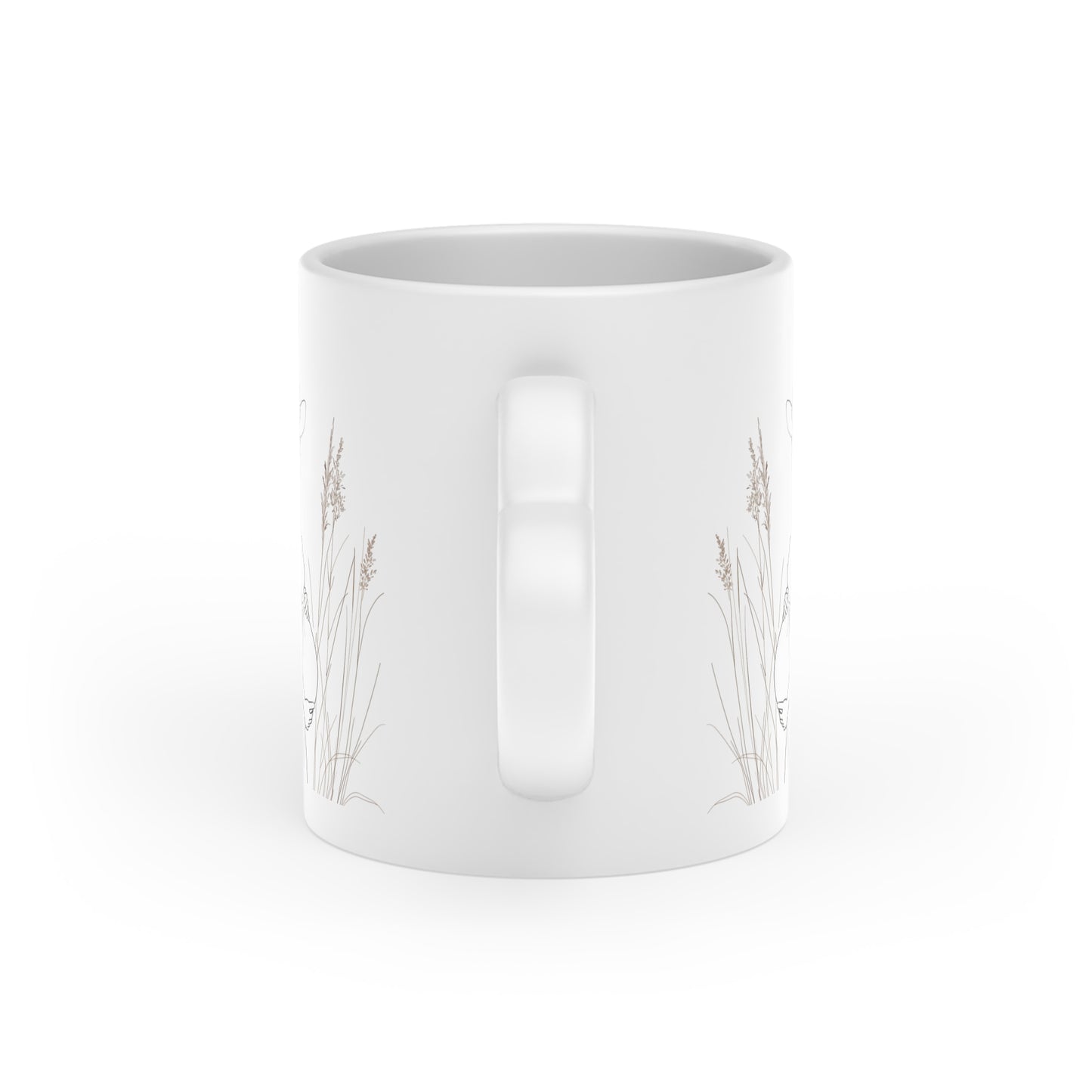 Personalized Expecting-Mom Mug with Custom Message Heart-Shaped Handle, Gift for Pregnant, mother-to-be, Coffee Lover Gift Present