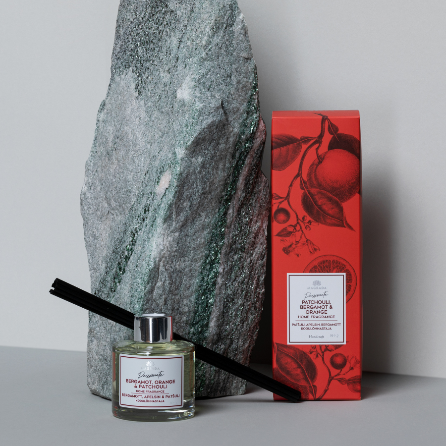 Home Fragrance 'Passionate' - Bergamot, Orange, Patchouli, 100 ml