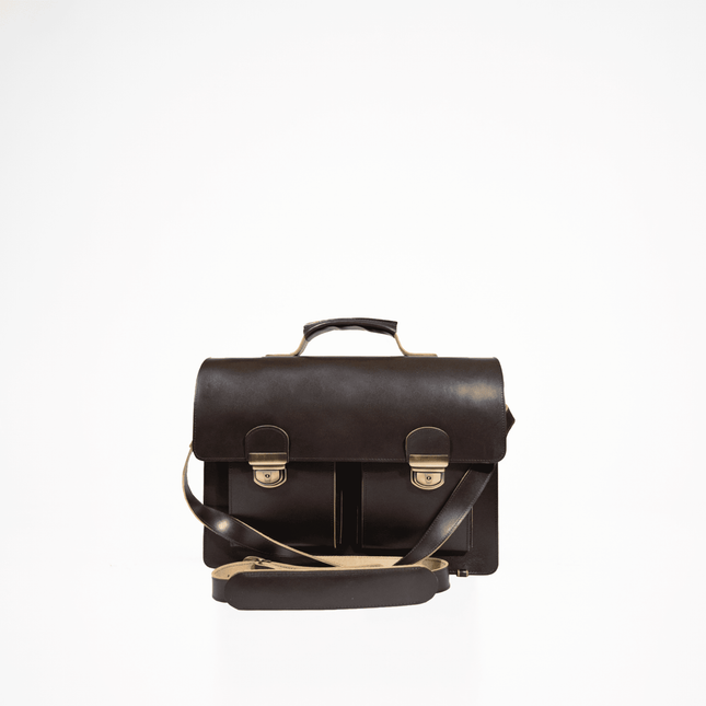 Briefcase No. 35 - Dark Brown - LoveStyle World
