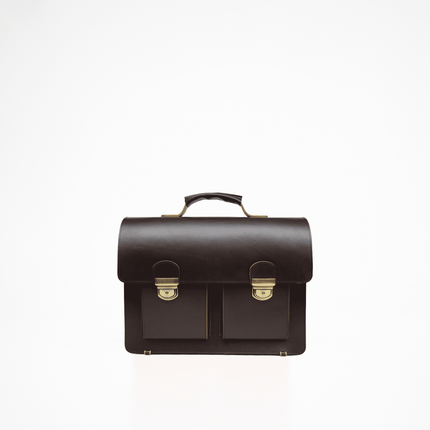 Briefcase No. 35 - Dark Brown