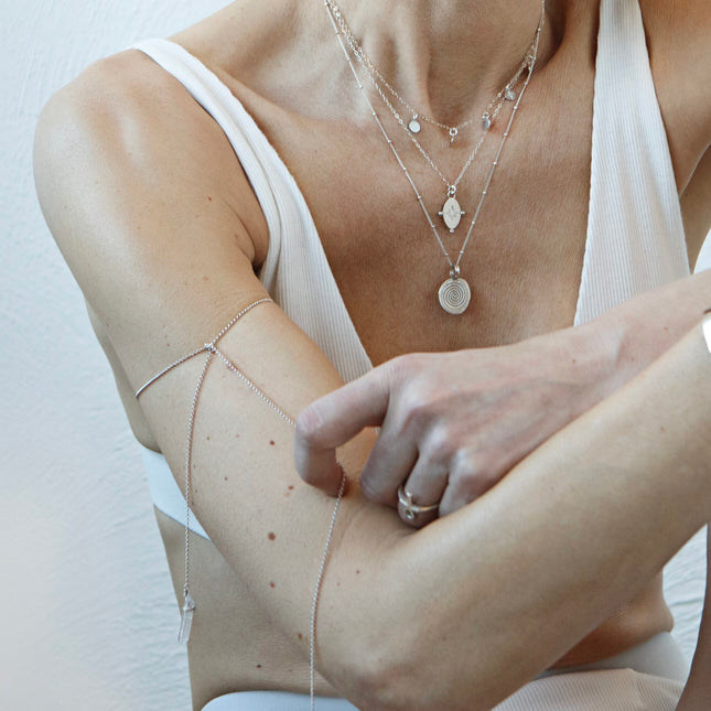 Stargazer Choker - Silver