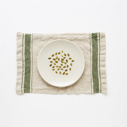 Linen Tales Placemat Vintage Stripes