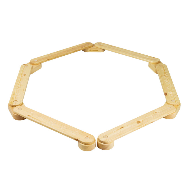 Balance Beam - Wooden with 6 Elements - LoveStyle World