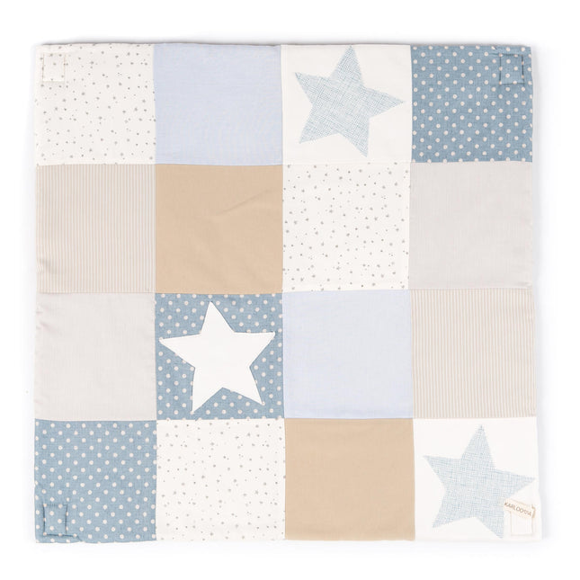 Small baby activity mat, 80x80 cm - Blue