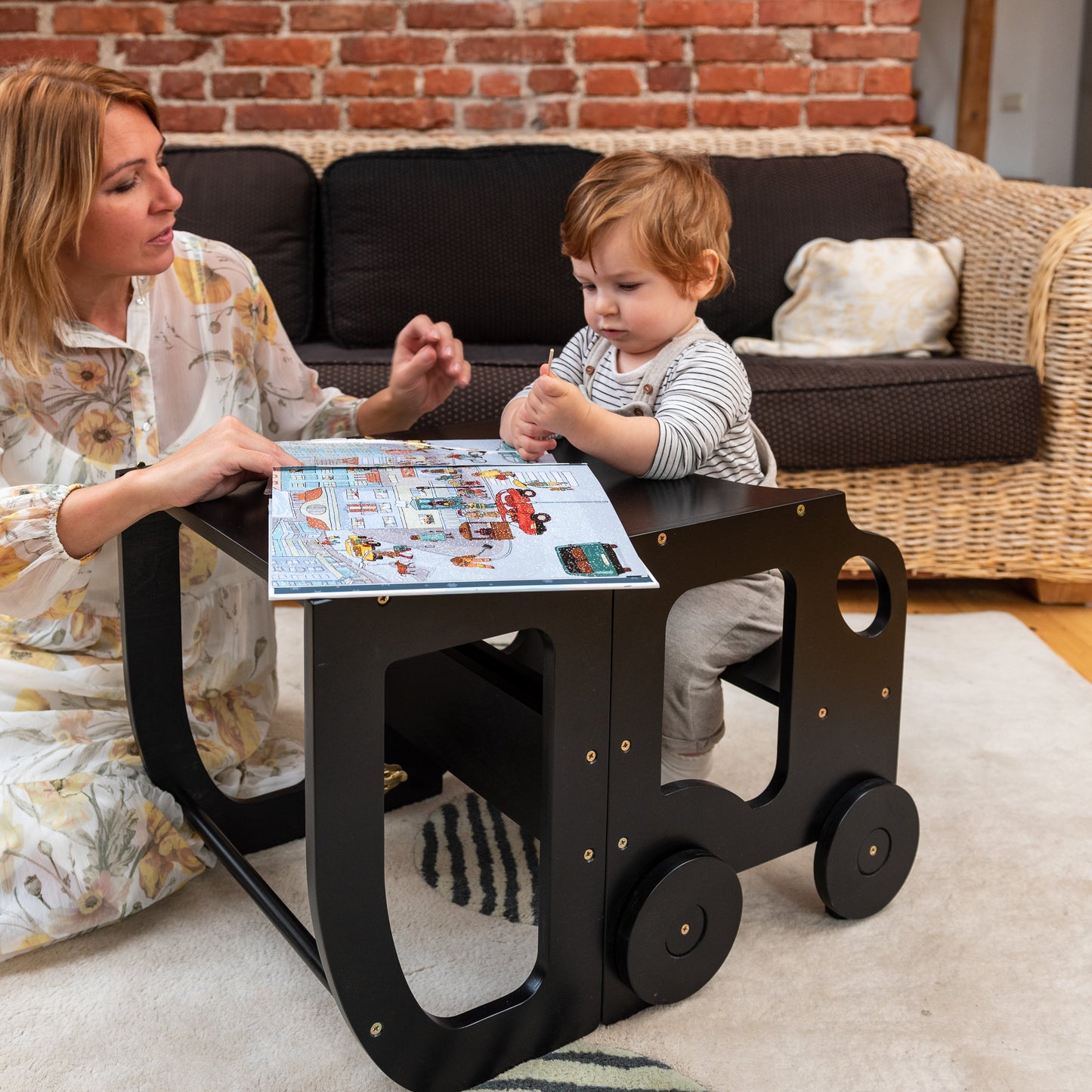 Car Kitchen Helper / Learning Table by Family-Scl (Sale on Selected Colours)