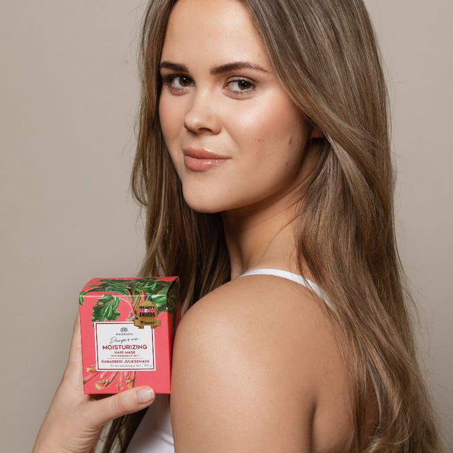 Rhubarb Hair Mask With Castor Oil - 250 ml
