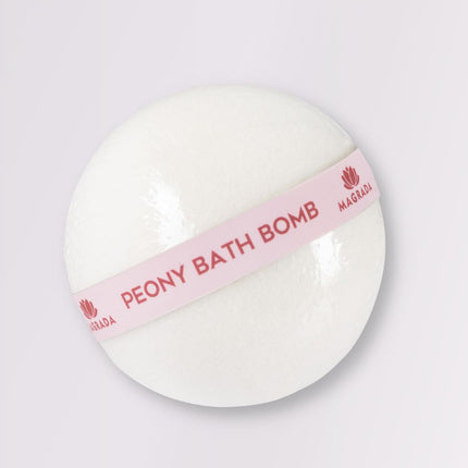 Luxurious Peony Bath Bomb With Vitamin E - Set of 4 Bombs