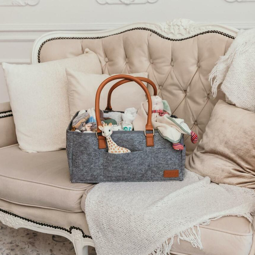 Storage Basket / Diaper Caddy Organizer