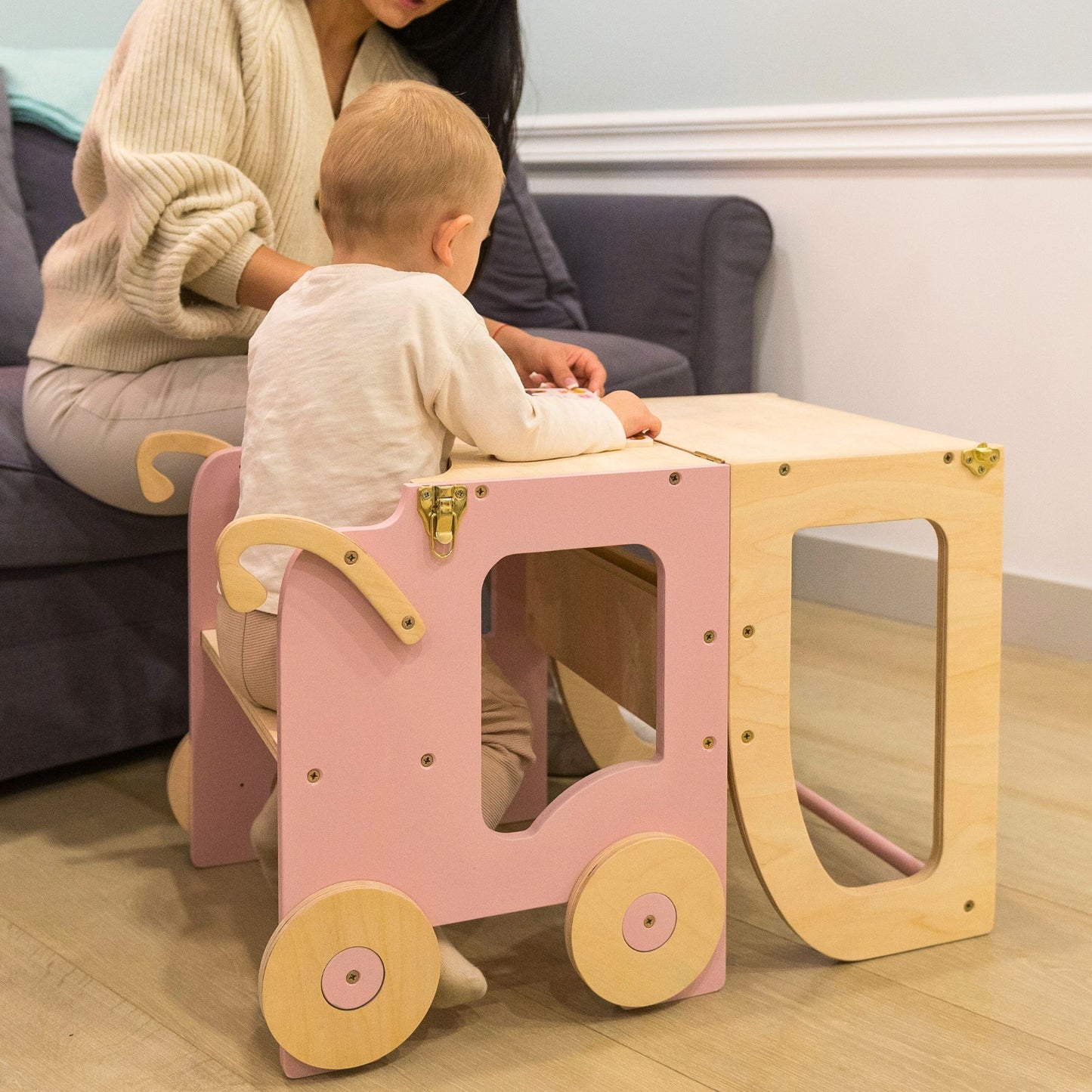 Trolley Kitchen Helper / Learning Table by Family-scl (Sale on Selected Colours)