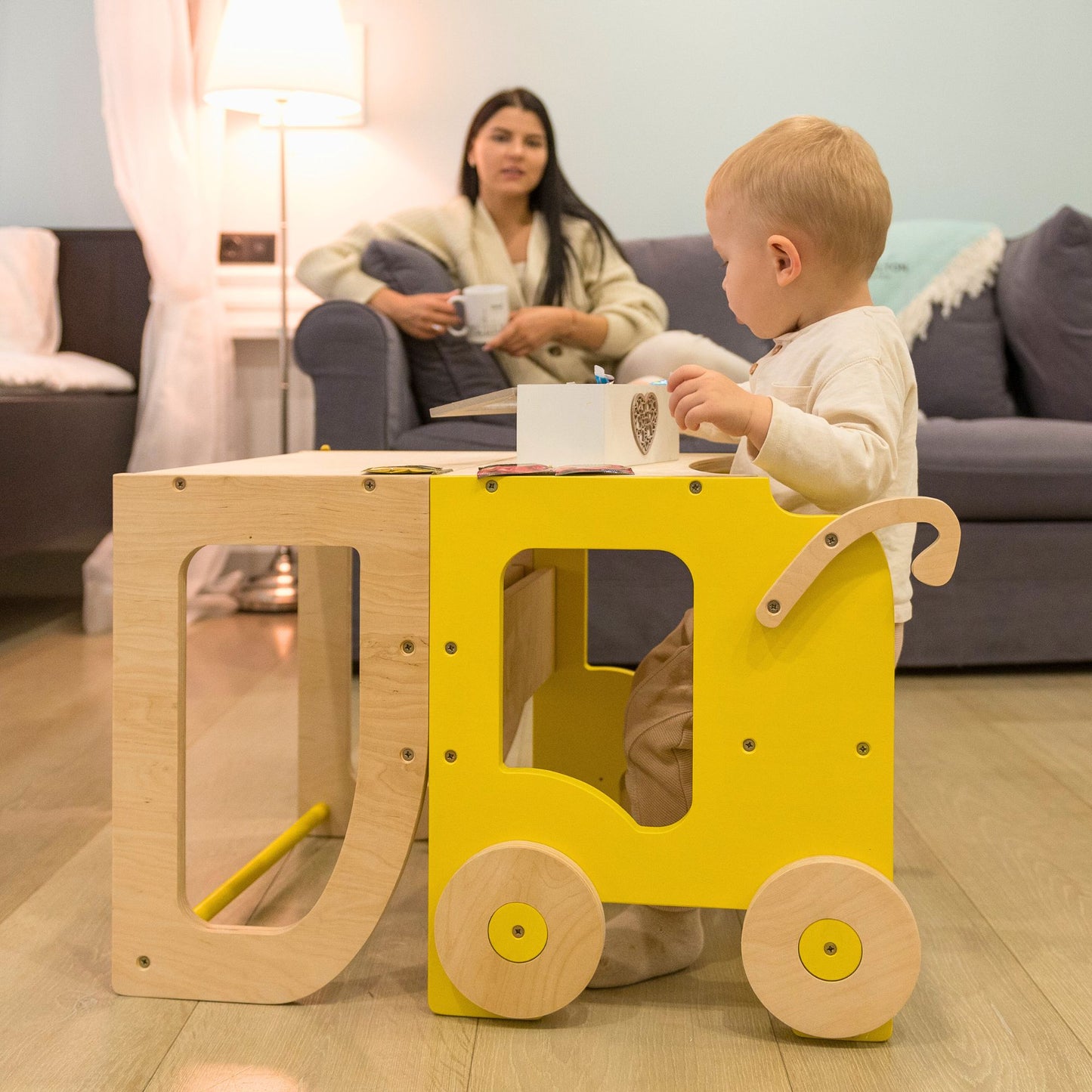 Trolley Kitchen Helper / Learning Table by Family-scl (Sale on Selected Colours)