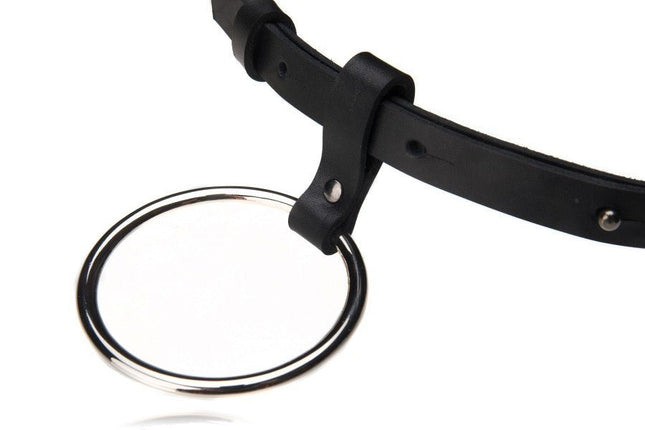 Black Leather Belt O - LoveStyle World