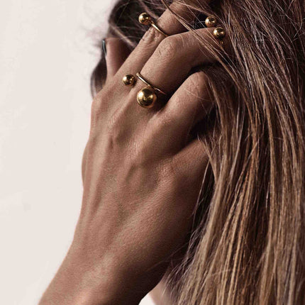Big Bomb Multisize Ring - Gold
