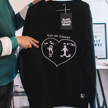 Sweatshirt With Your Child's Drawing