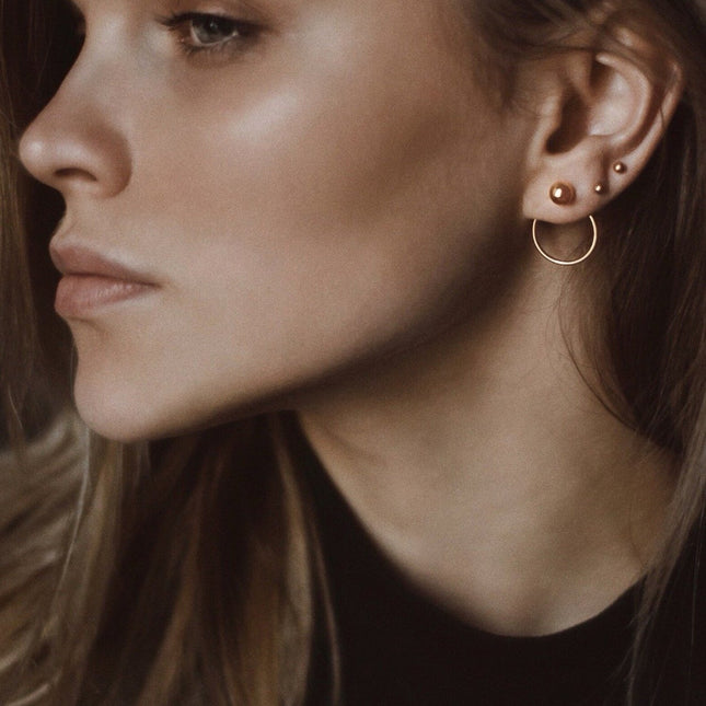 Chord Earrings - Gold - LoveStyle World