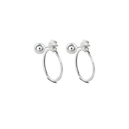 Chord Earrings - Silver