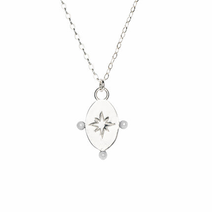 Morning Star Necklace - Silver