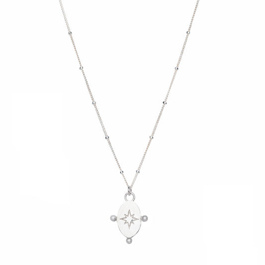 Morning Star Necklace - Silver