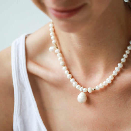 CUSTOM MADE PEARL NECKLACE